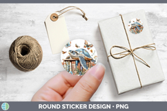 GorgeousAnimals Bookshelf Stickers design.