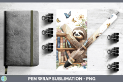 GorgeousAnimals Bookshelf Pen Wrap design.