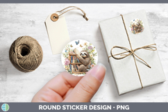 GorgeousAnimals Bookshelf Stickers design.
