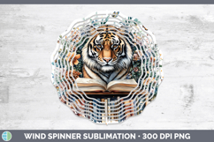 GorgeousAnimals Bookshelf Wind Spinner design.