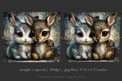Animal Tumbler Wrap, Bunny x Fawn Sublimation, s2 Product Image 3