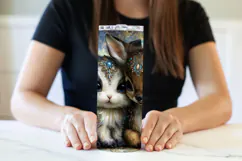 Animal Tumbler Wrap, Bunny x Fawn Sublimation, s2 Product Image 4
