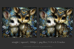 Animal Tumbler Wrap, Bunny x Fawn Sublimation, s3 Product Image 3