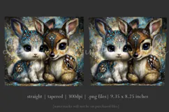 Animal Tumbler Wrap, Bunny x Fawn Sublimation, s4 Product Image 3