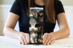 Animal Tumbler Wrap, Bunny x Fawn Sublimation, s4 Product Image 4