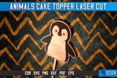 Animals Cake Topper Laser Cut Design|Laser Animal CakeTopper Product Image 2