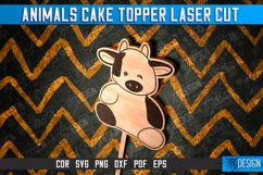Animals Cake Topper Laser Cut Design|Laser Animal CakeTopper Product Image 3