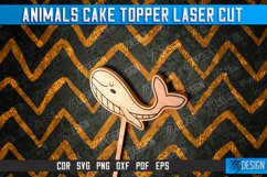 Animals Cake Topper Laser Cut Design|Laser Animal CakeTopper Product Image 4