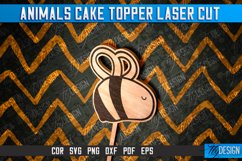Animals Cake Topper Laser Cut Design|Laser Animal CakeTopper Product Image 8