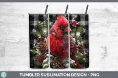 GorgeousAnimals Checker Christmas Tumbler design.