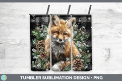 GorgeousAnimals Checker Christmas Tumbler design.