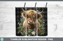 GorgeousAnimals Checker Christmas Tumbler design.