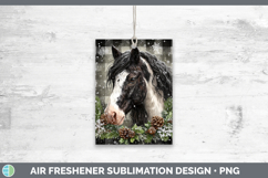 GorgeousAnimals Checker Christmas Air Freshener design.