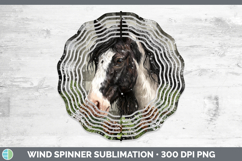 GorgeousAnimals Checker Christmas Wind Spinner design.