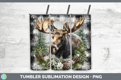 GorgeousAnimals Checker Christmas Tumbler design.