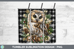 GorgeousAnimals Checker Christmas Tumbler design.