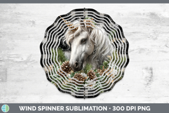 GorgeousAnimals Checker Christmas Wind Spinner design.
