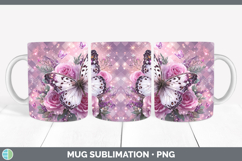 GorgeousAnimals Checker Valentine Mug Wrap design.