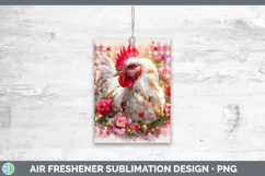 GorgeousAnimals Checker Valentine Air Freshener design.