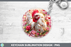 GorgeousAnimals Checker Valentine Keychain design.