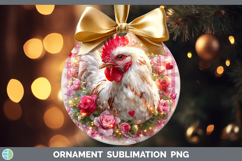 GorgeousAnimals Checker Valentine Ornament design.