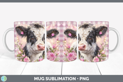 GorgeousAnimals Checker Valentine Mug Wrap design.