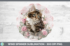 GorgeousAnimals Checker Valentine Wind Spinner design.