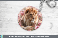 GorgeousAnimals Checker Valentine Keychain design.