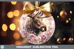 GorgeousAnimals Checker Valentine Ornament design.