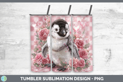 GorgeousAnimals Checker Valentine Tumbler design.