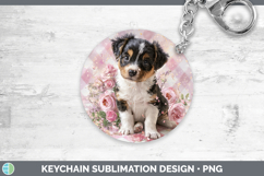 GorgeousAnimals Checker Valentine Keychain design.