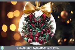GorgeousAnimals Christmas Ornament design.