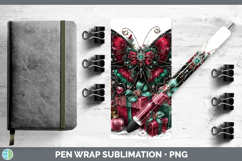 GorgeousAnimals Christmas Pen Wrap design.