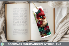 GorgeousAnimals Christmas Bookmark design.