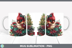 GorgeousAnimals Christmas Mug Wrap design.
