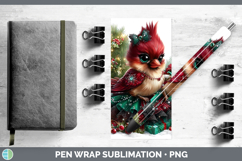 GorgeousAnimals Christmas Pen Wrap design.