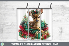 GorgeousAnimals Christmas Tumbler design.
