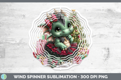 GorgeousAnimals Christmas Wind Spinner design.