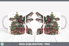 GorgeousAnimals Christmas Mug Wrap design.