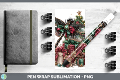 GorgeousAnimals Christmas Pen Wrap design.