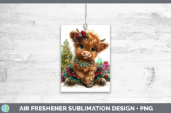 GorgeousAnimals Christmas Air Freshener design.