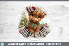 GorgeousAnimals Christmas Wind Spinner design.