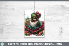 GorgeousAnimals Christmas Air Freshener design.