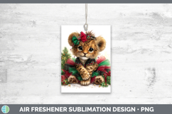 GorgeousAnimals Christmas Air Freshener design.