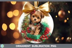 GorgeousAnimals Christmas Ornament design.
