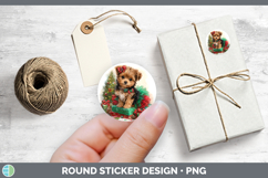 GorgeousAnimals Christmas Stickers design.