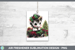 GorgeousAnimals Christmas Air Freshener design.