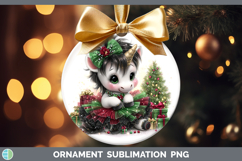 GorgeousAnimals Christmas Ornament design.