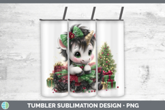 GorgeousAnimals Christmas Tumbler design.