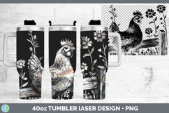 GorgeousAnimals Cottage Laser 40oz Tumbler design.